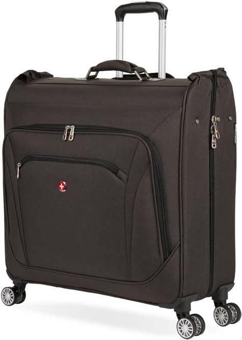 swiss gear rolling garment bag|garment bag with spinner wheels.